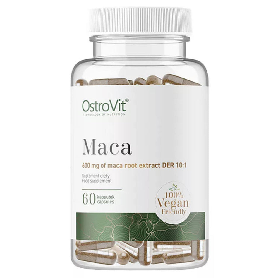 Maca-extrakt 10:1 (60 kapslar, 500 mg)