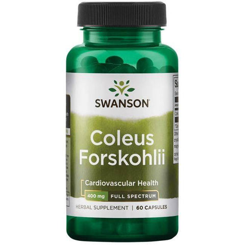 Coleus Forskohlii (60 kapslar, 400 mg)
