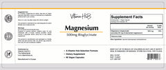 Magnesiumbisglycinat 500mg \ 90 Vegan kapslar