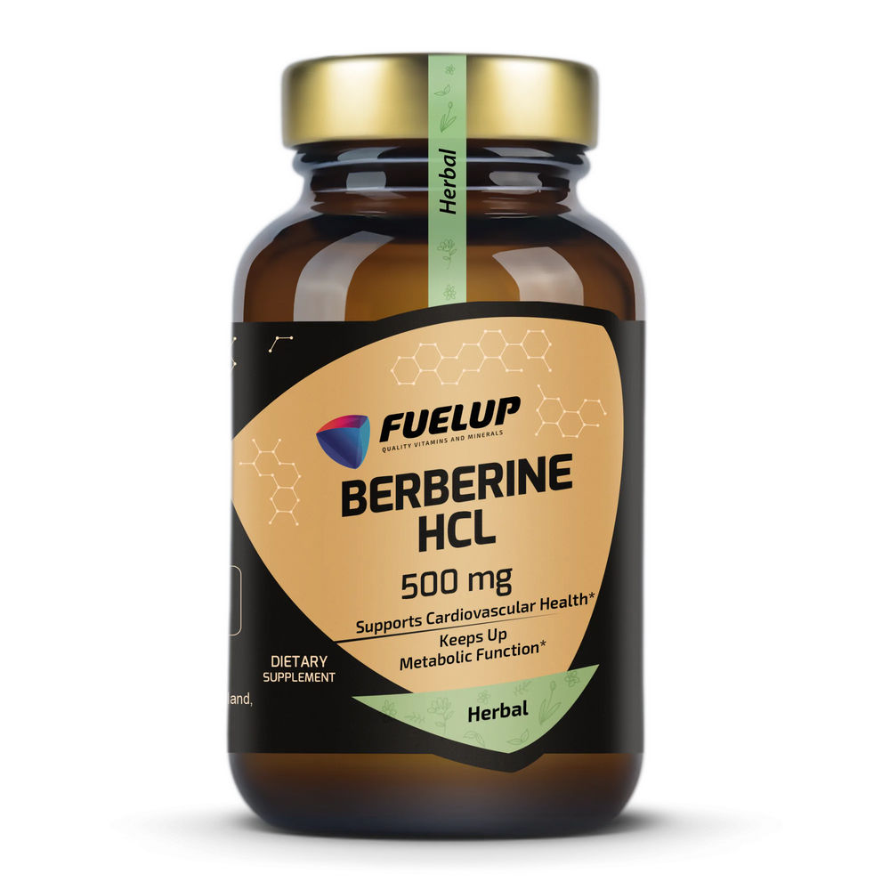 Berberine Hcl 500mg \ 60 Kapsler