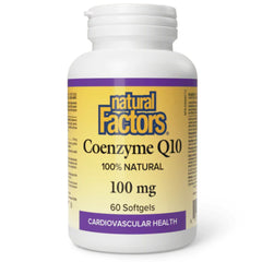 Coenzyme Q10 (60 softgel kapslar, 100mg)