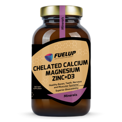 Chelated Calcium Magnesium Zinc+D3 (90 Tabletter)
