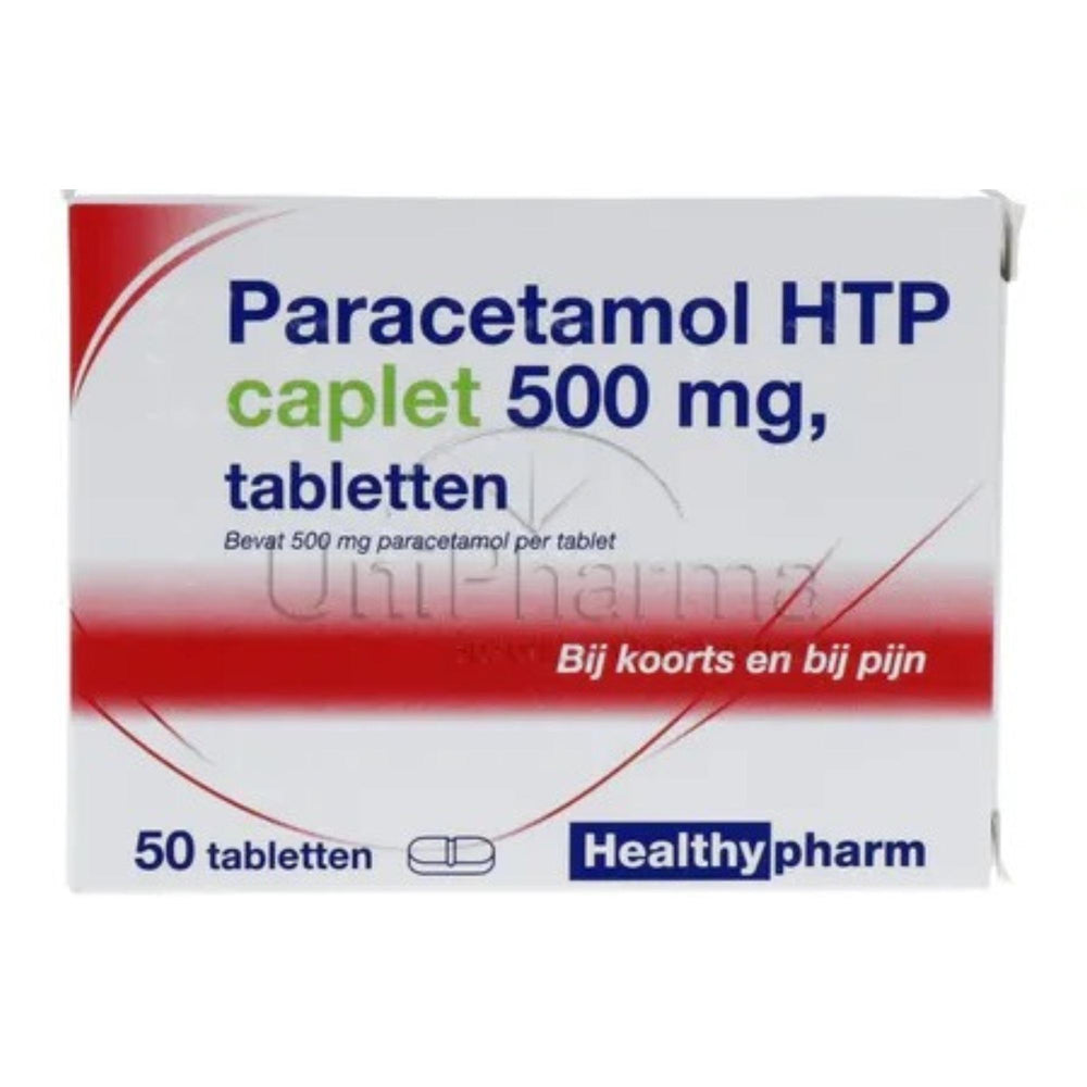 Paracetamol HTP - 500mg/50 Tabletter