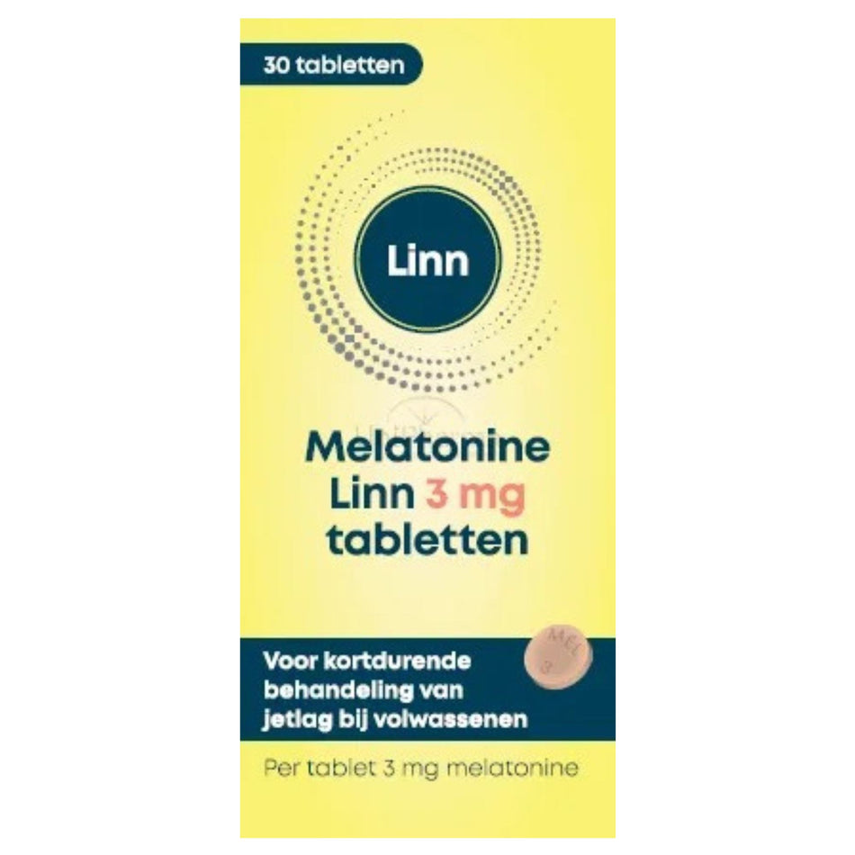 LINN farmaceutisk melatonin 3 mg (UAD) (30 Tabs)
