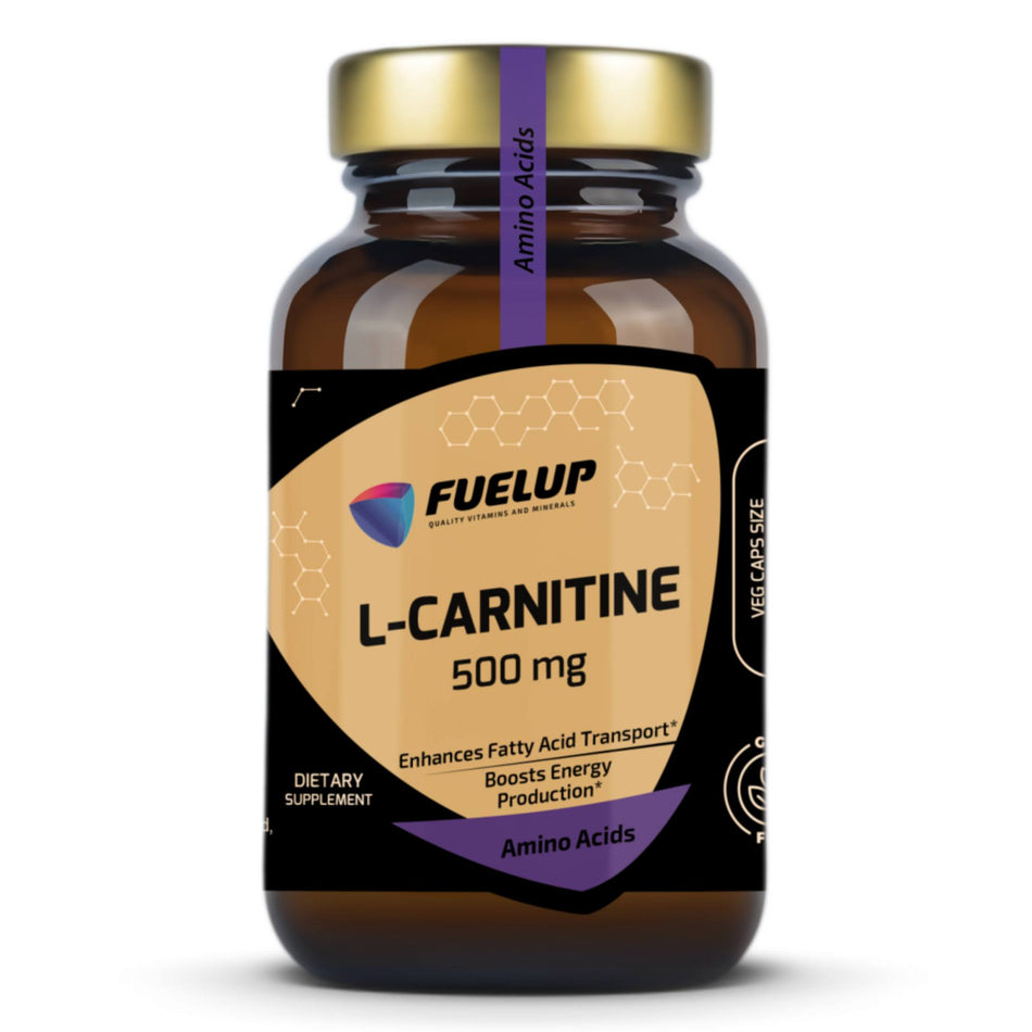 L-Carnitin (60 Veg. Kapslar, 500 mg)