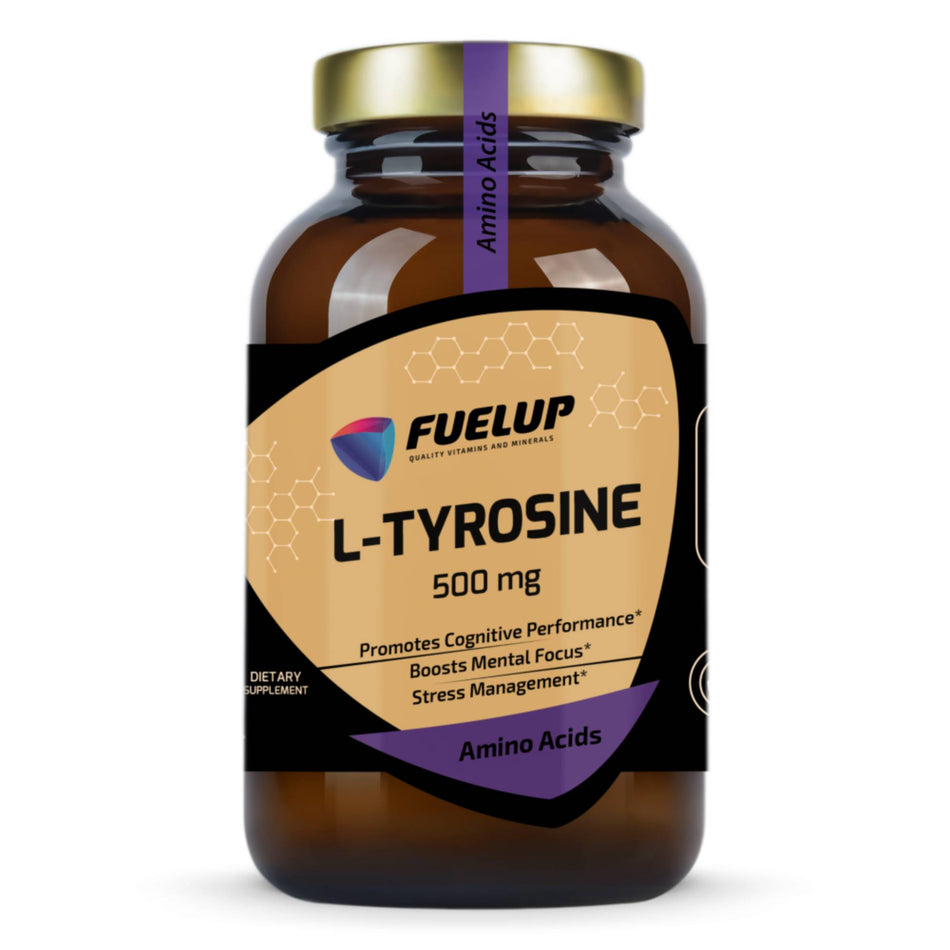 L-Tyrosin (120 Veg. Kapslar, 500 mg)