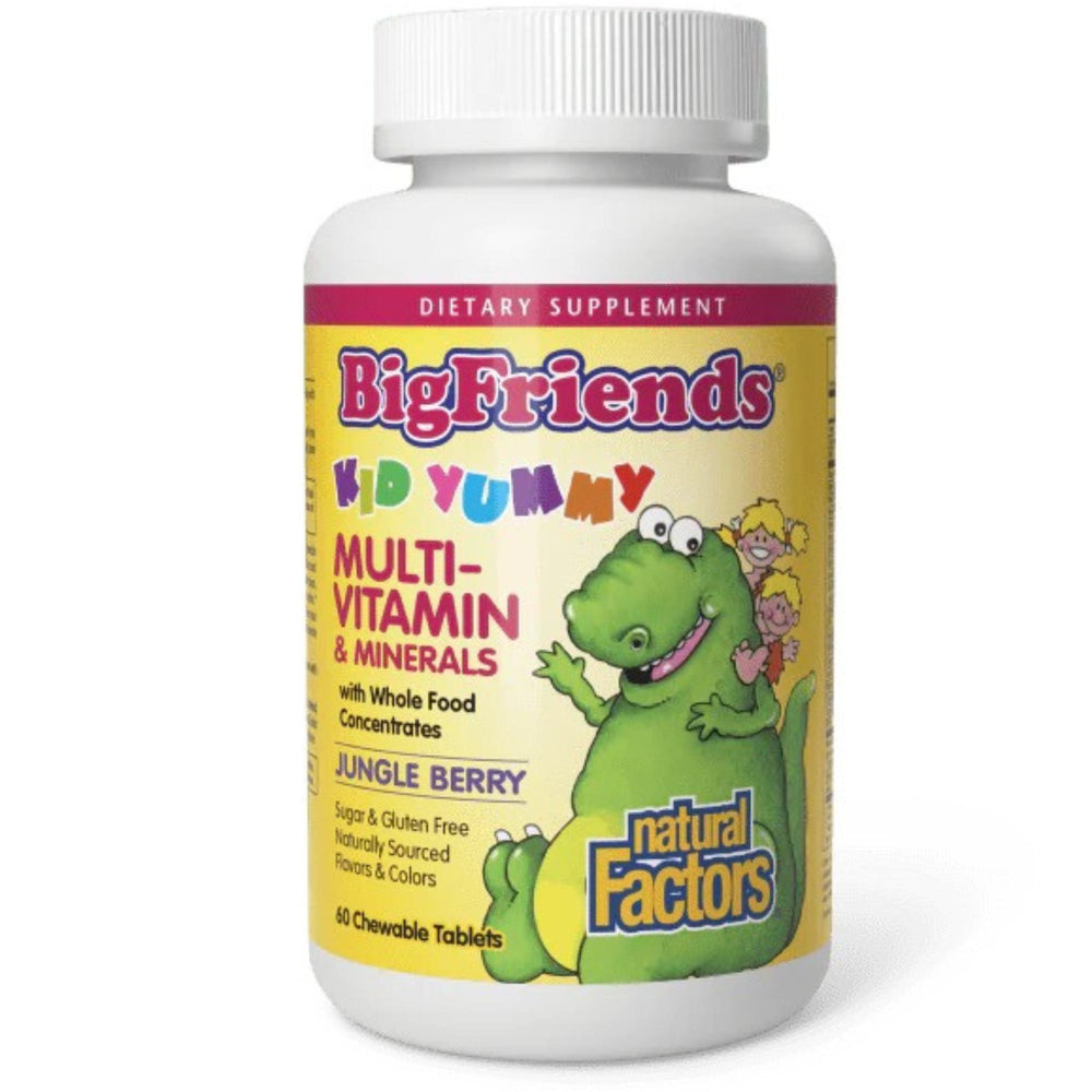 BigFriends Kids Yummy Multi-Vitamin & Minerals.