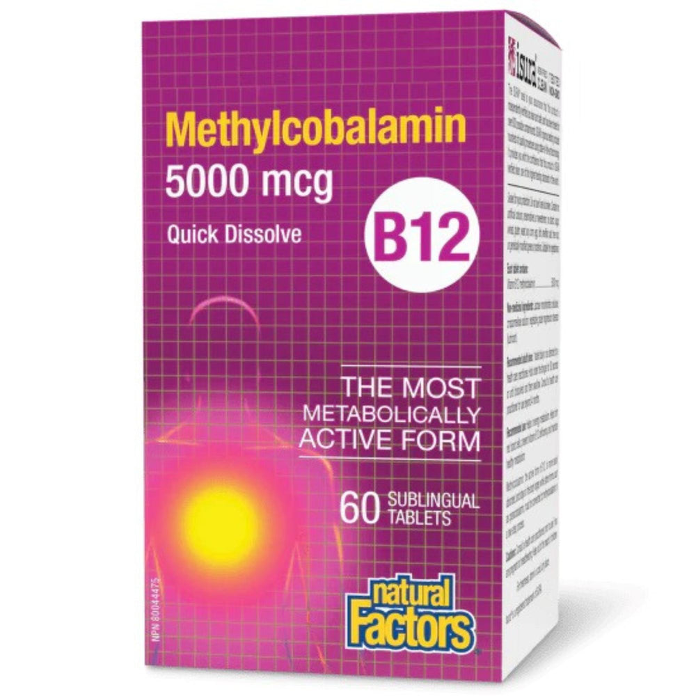 B12 Methylcobalamin 5000mcg ⑊ 60 tablets