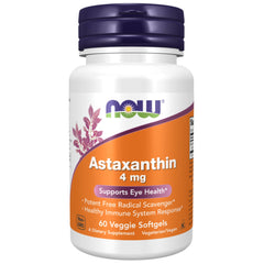 Astaxantin (60 vegetabiliska mjukgelkapslar, 4 mg)