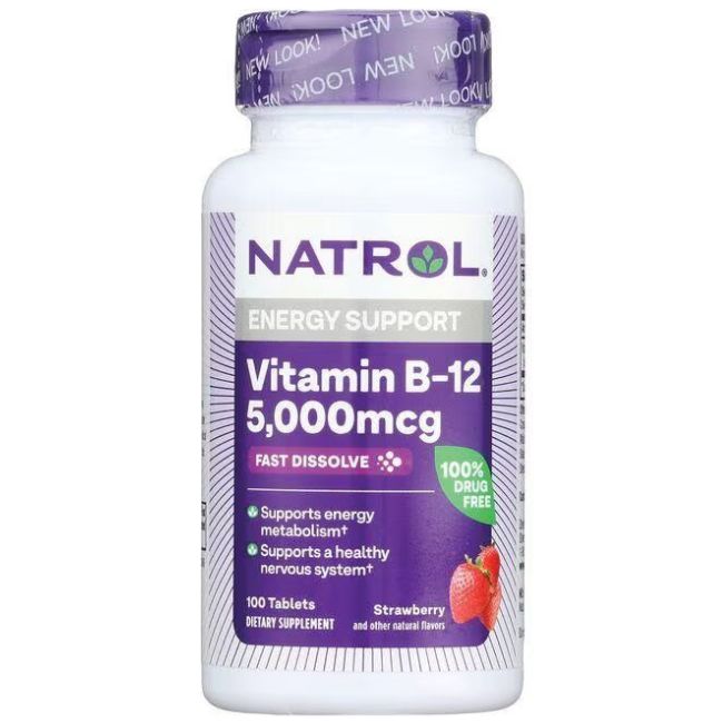 vitanetshop - NA538 -  Vitamin B-12 Cyanocobalamin - front