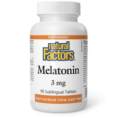 Melatonin 3 (90 sublingual tabletter, 3 mg)