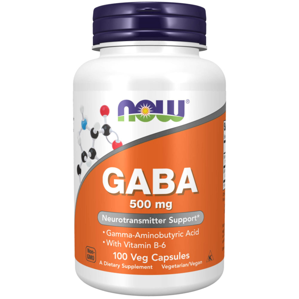 GABA m. Vitamin B6 (100 VCaps, 500mg)