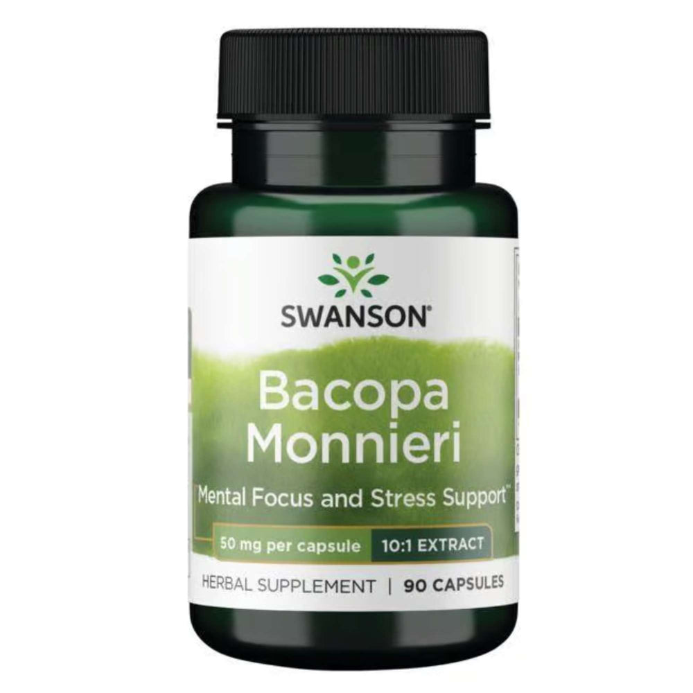 Bacopa Monnieri - 10:1 Extract (90 kpsl, 50mg)
