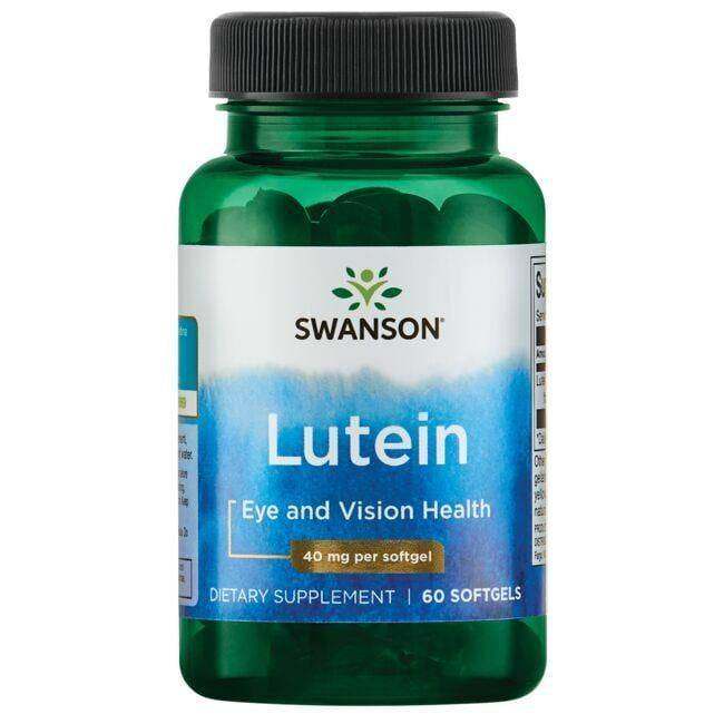 Lutein (60 Softgel Caps, 40mg)