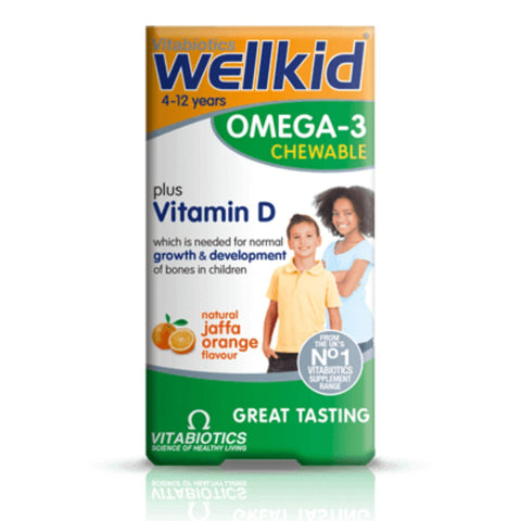 Omega-3 Chewable (60 Capsules, Orange)