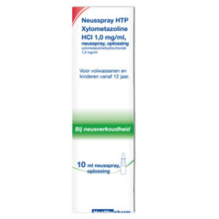 Nässpray HTP Xylometazolinhydroklorid 1,0 mg/ml (10 ml)