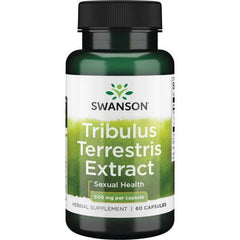 Tribulus Terrestris Extract (60 Caps, 500mg)